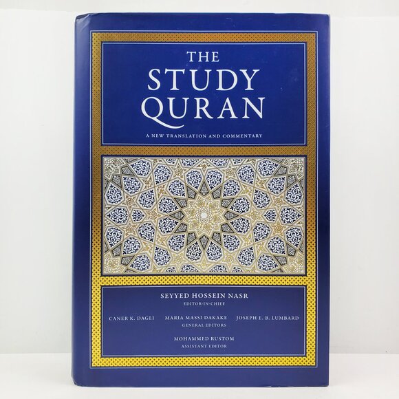 Study Quran Book New Translation Commentary Nasr Hardcover First Edition 2015 - Picture 1 of 11